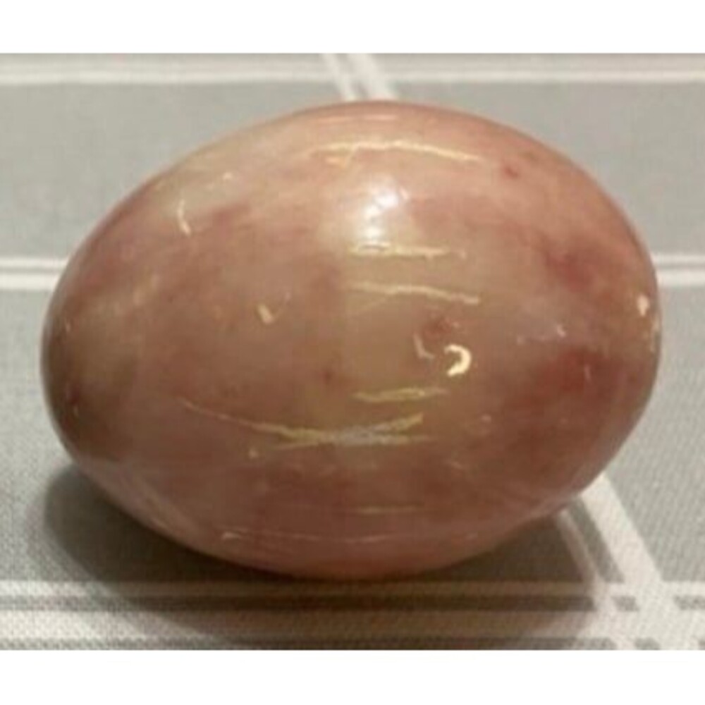 Vintage Alabaster Italian Egg Decor Easter Marble Stone Onyx Polished